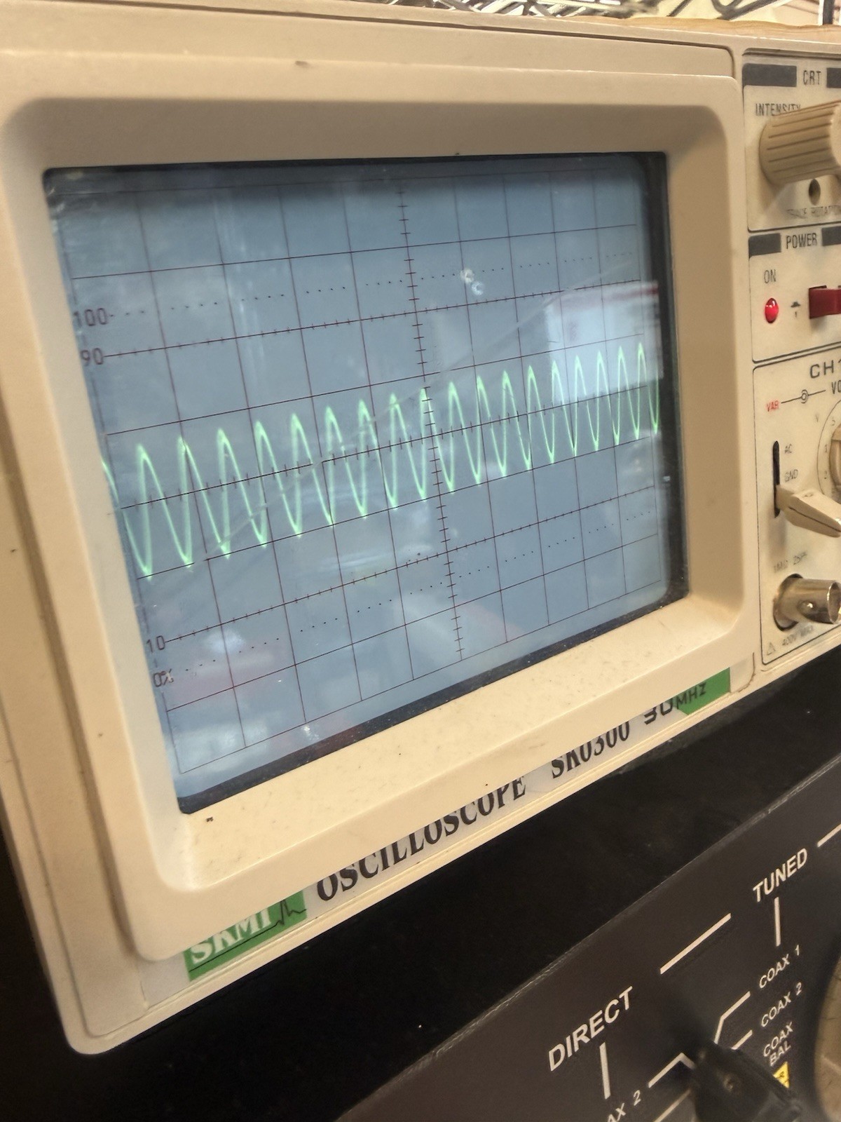 EICO CW AMATEUR TRANSMITTER MODEL 720 Ham Radio Works On 40 Low Output