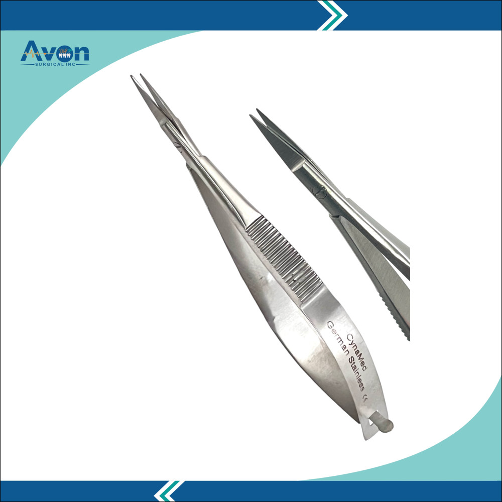 1 EA | 3.5" Castroviejo Micro Scissors Compact Size Sharp/Sharp Straight Tips