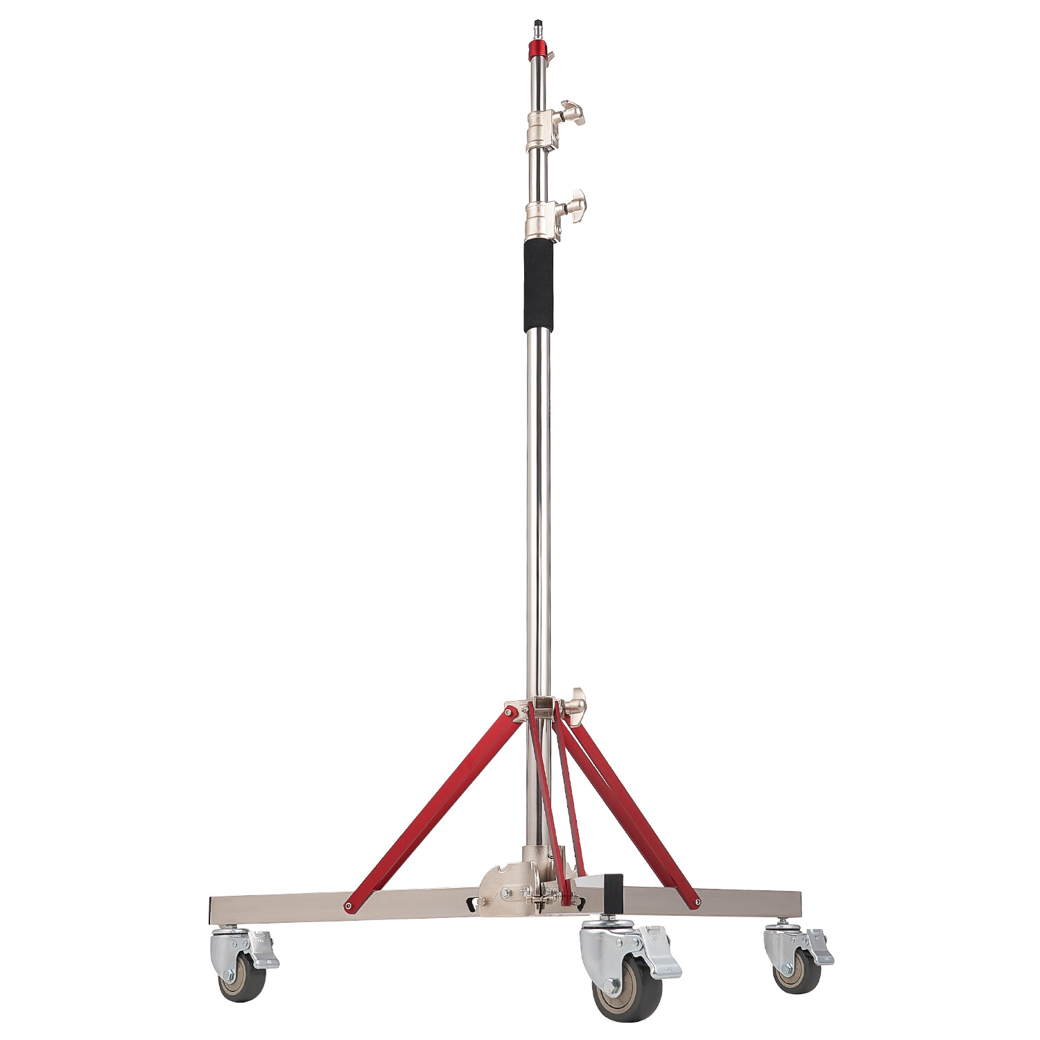 Heavy Duty Light Stand with Casters Max Height 10.5ft/320cm Tripod Stand