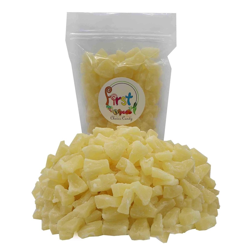 FirstChoiceCandy Dried Sweetened Pineapple Chunks