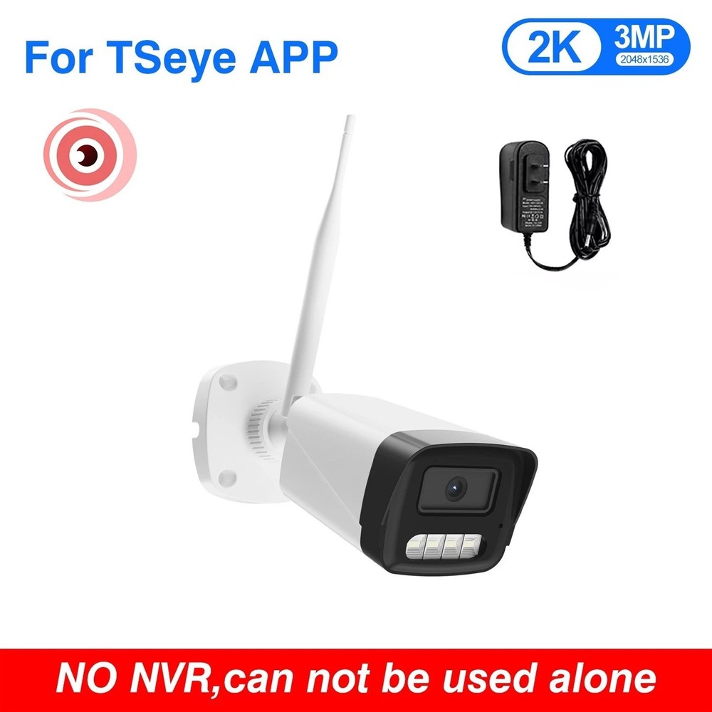 SmartSF 3MP Wireless Wifi Security Camera Audio Recording IP Security Camera