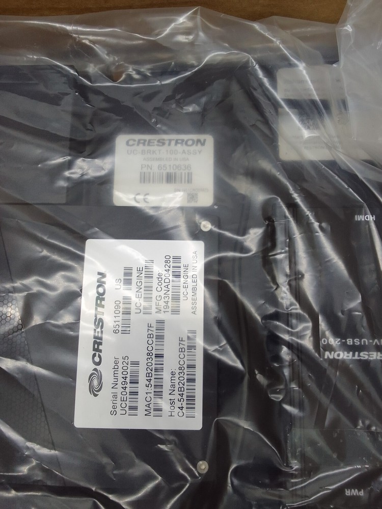 Crestron UC Engine Assembly UC-BRKT-100-ASSY With UC Engine
