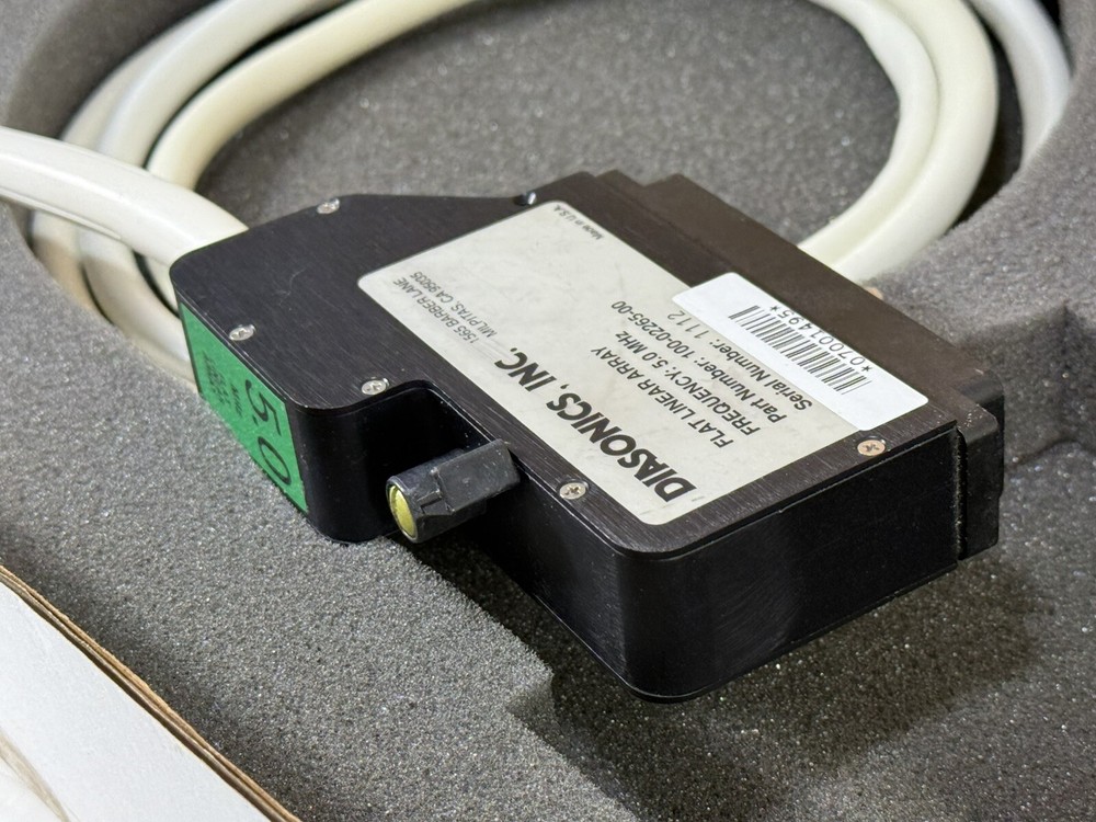DIASONICS 5.0 MHz Flat Linear Array ~ 100-02265-00