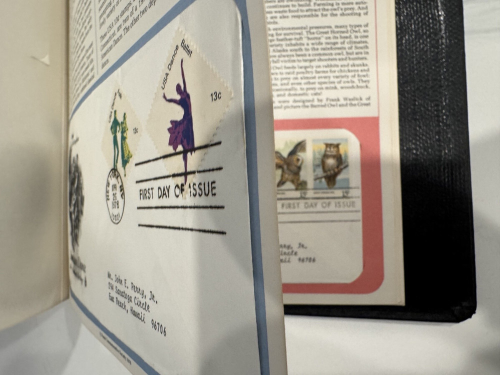 100 FDC 1970'S 1980'S US POSTAGE STAMPS 2 ALBUMS ADDRESSED PRISTINE VARIETY