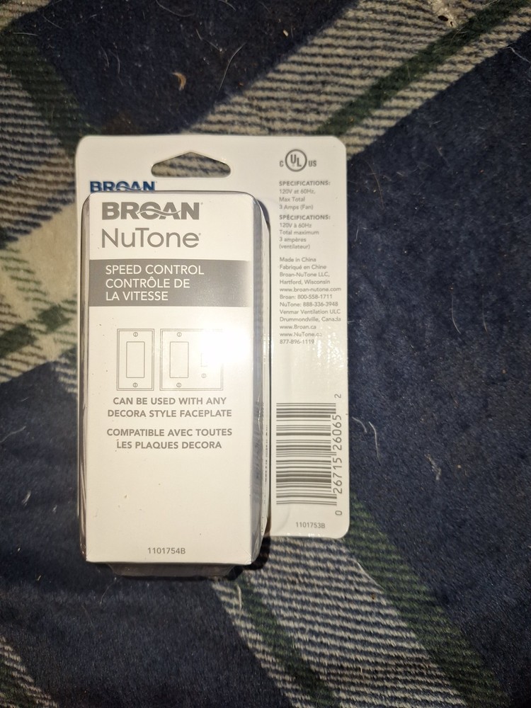 broan fan speed controller