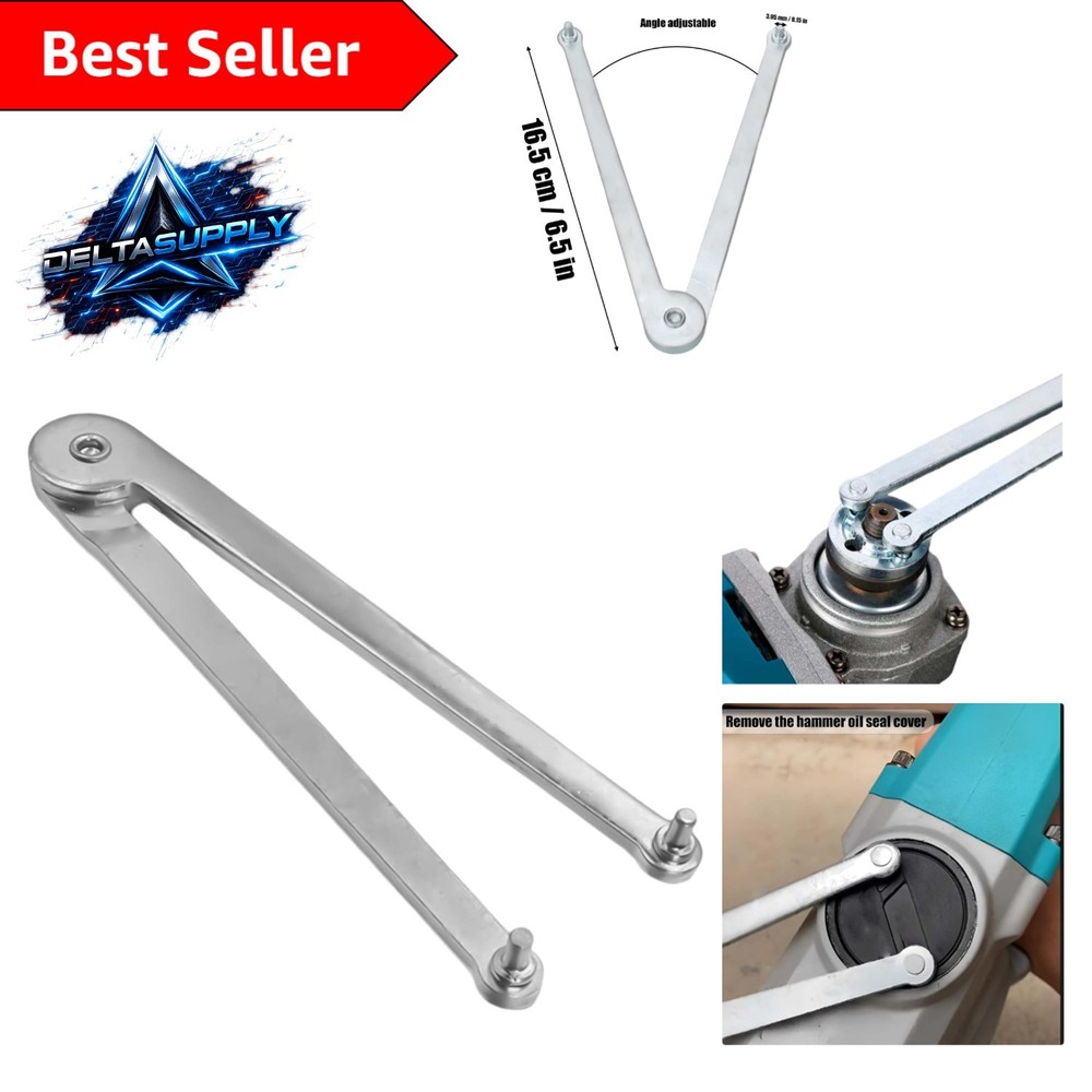 6.5 Inch Angle Grinder Wrench for Backing Pads – Universal & Adjustable Tool