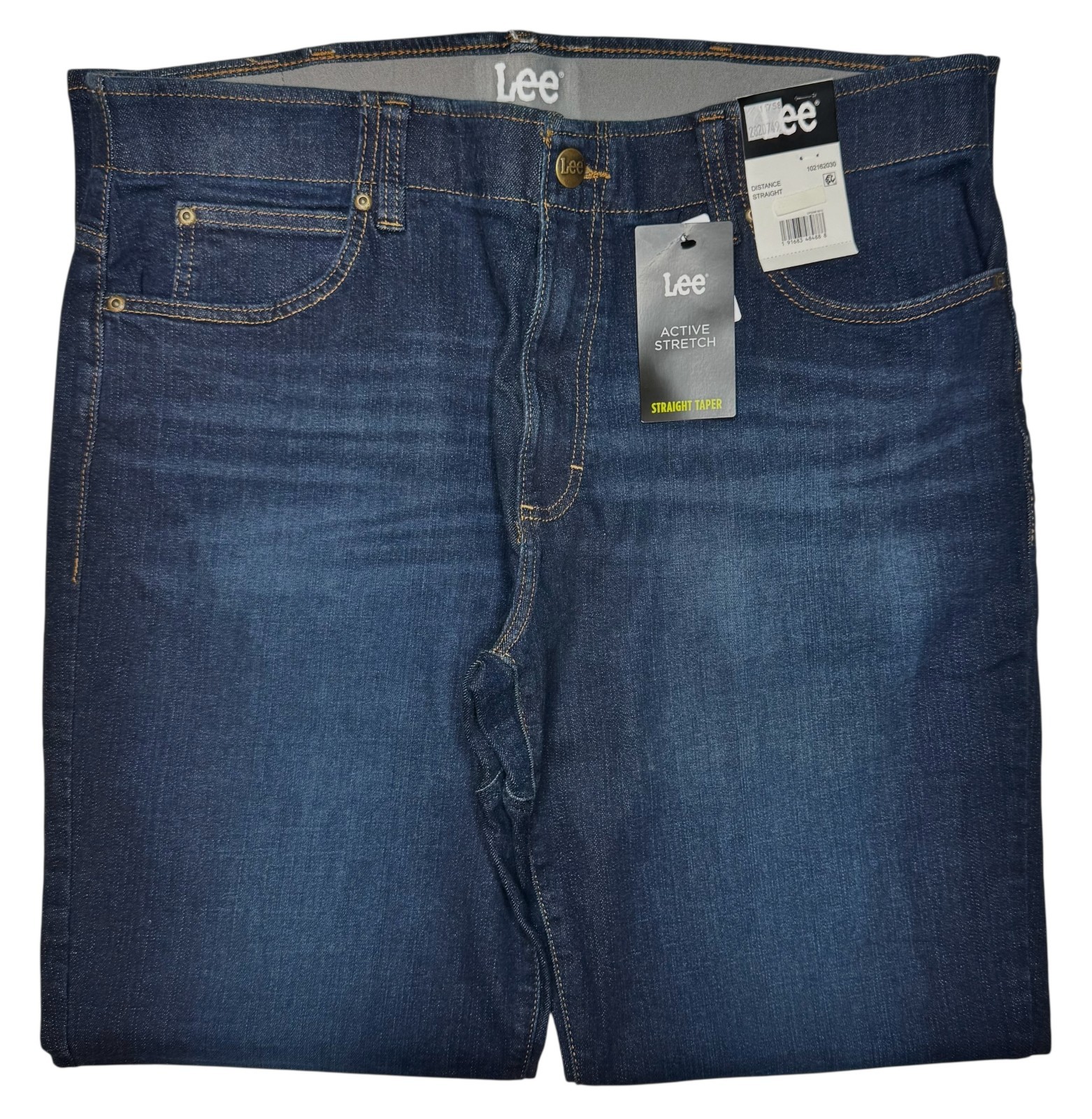 Lee #11758 NEW Men's Motion Flex Waistband Active Stretch Straight Taper Jeans