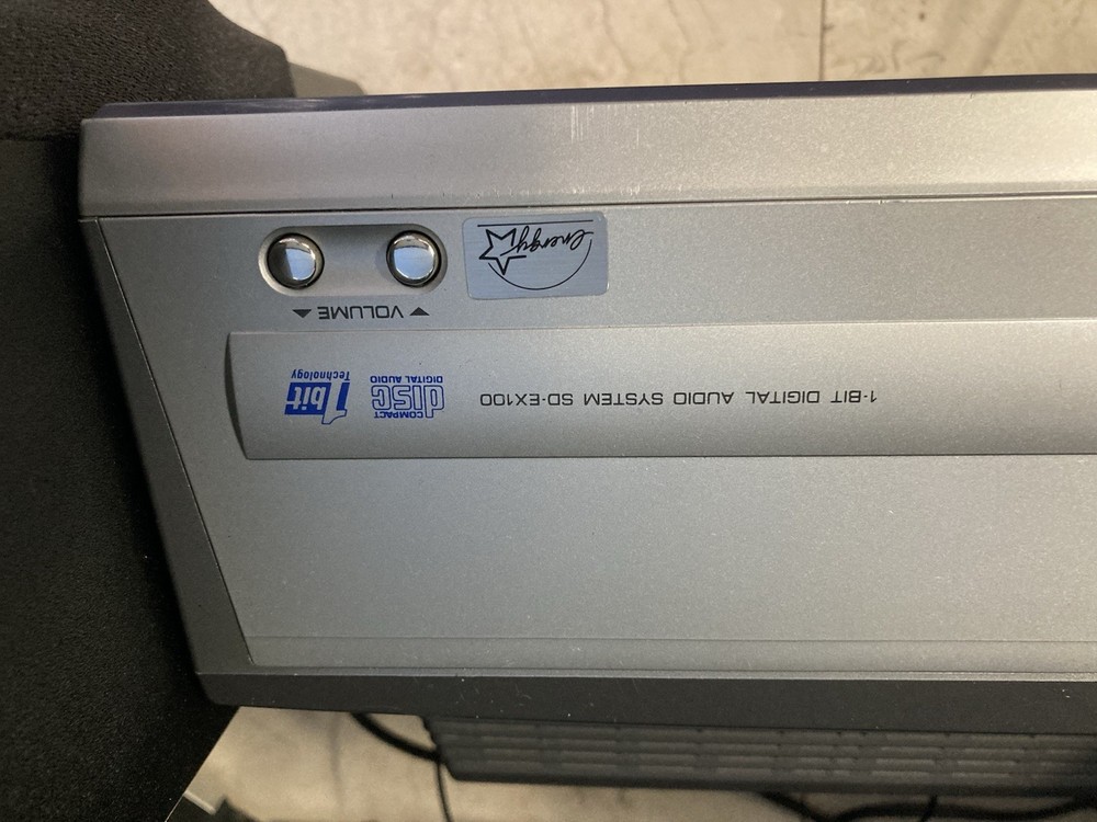 Sharp SD-EX100 1Bit Digital Audio System, CD Player/Receiver*Very Good!*