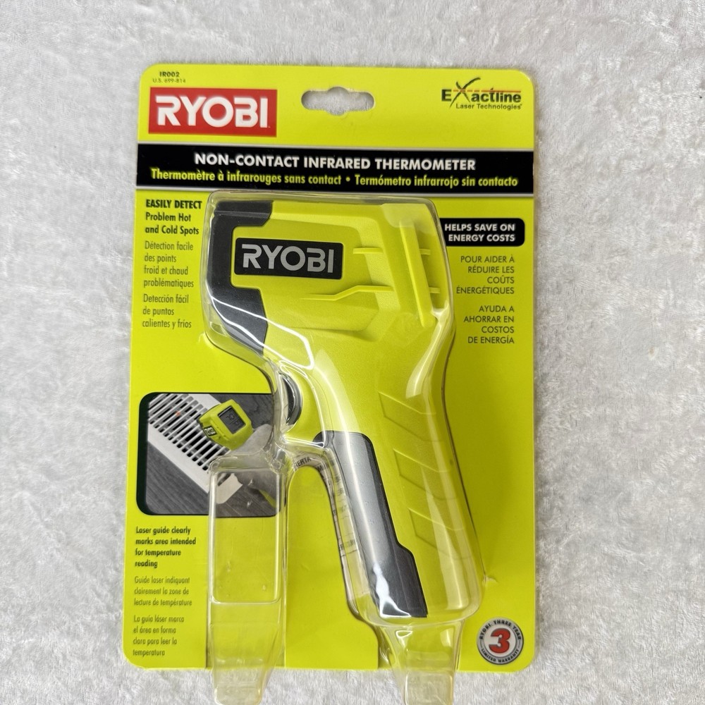 Ryobi Non-Contact Infared Thermometer - IR002 - Tested, Working