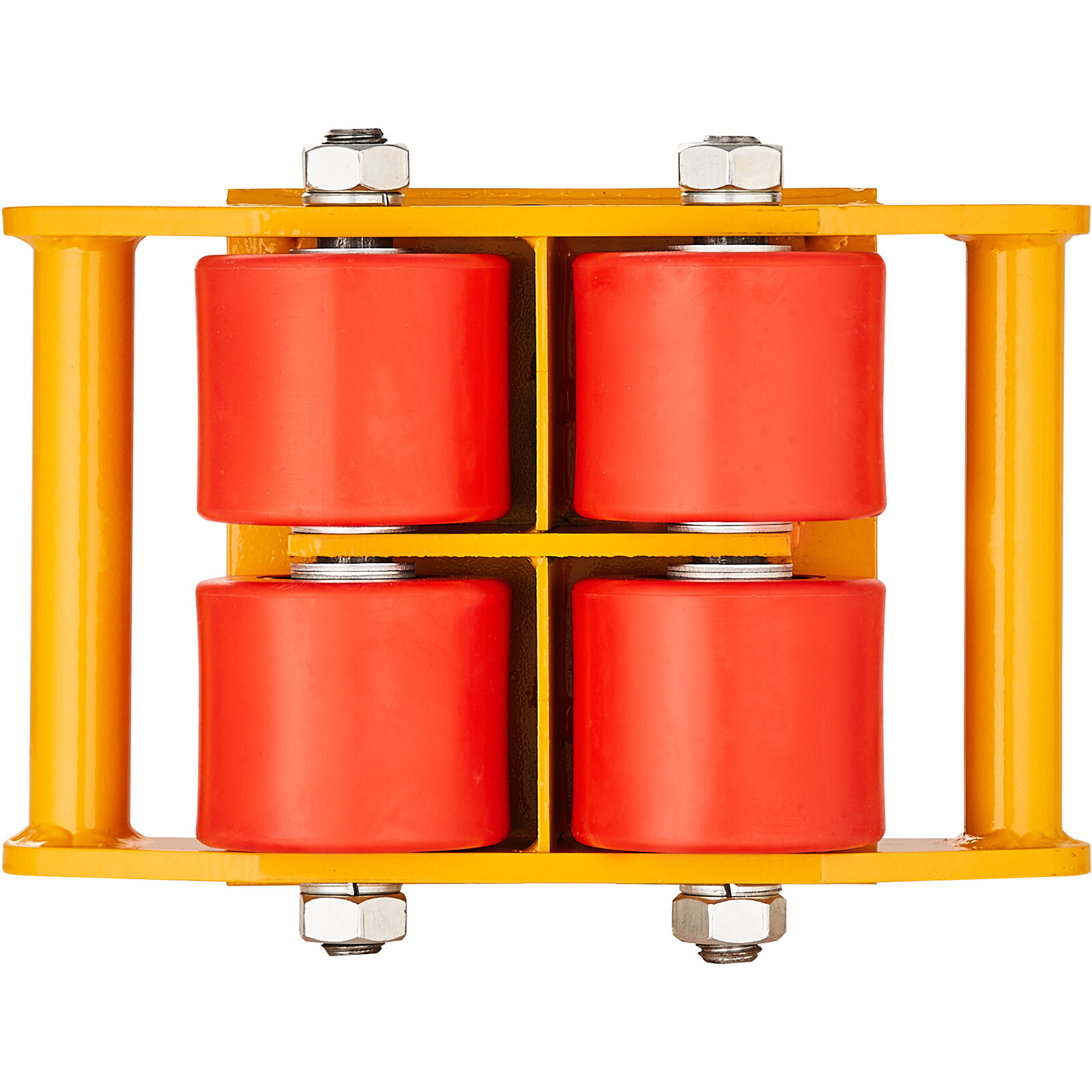 VEVOR Machinery Skate Dolly Machinery Mover 13200lbs/6T Carbon Steel 4 PU Wheels