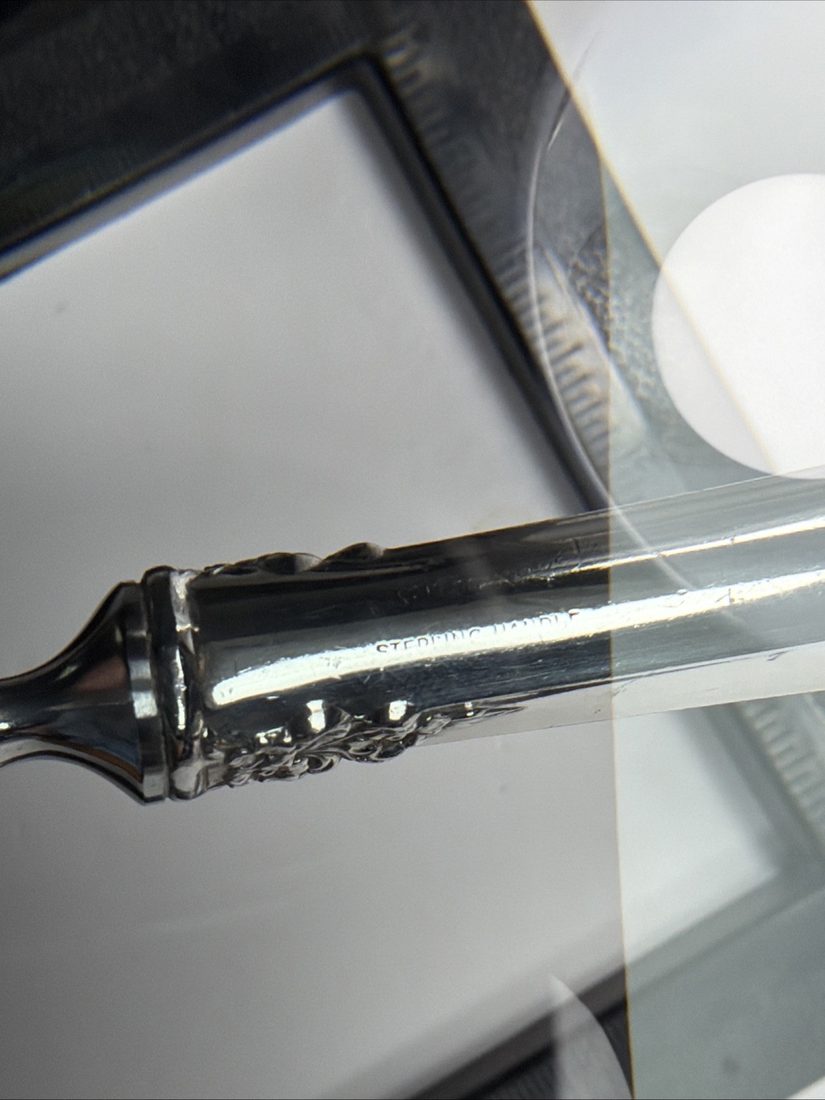 International PRELUDE Pie Server with Stainless Blade Sterling handle 1939 10"