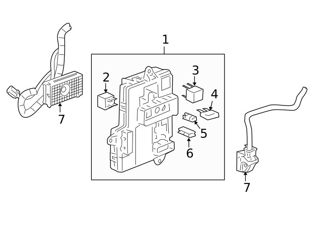 Genuine GM Harness 25862006