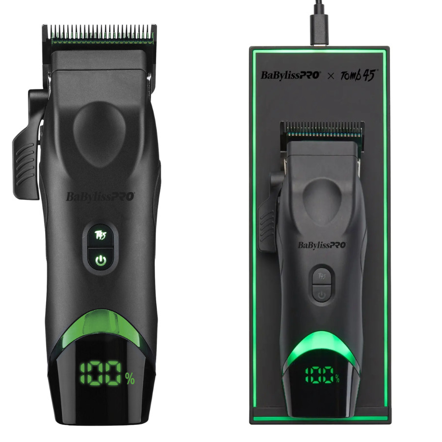 BaBylissPro Tomb45 Wireless-Charging Hair Clipper - BRAND NEW | FXT45C + Pad