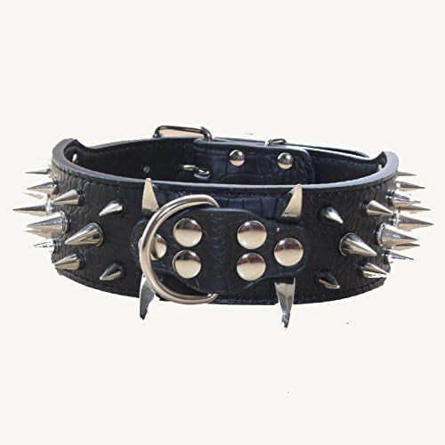 Spiked Collar for Pitbull Rottweiler