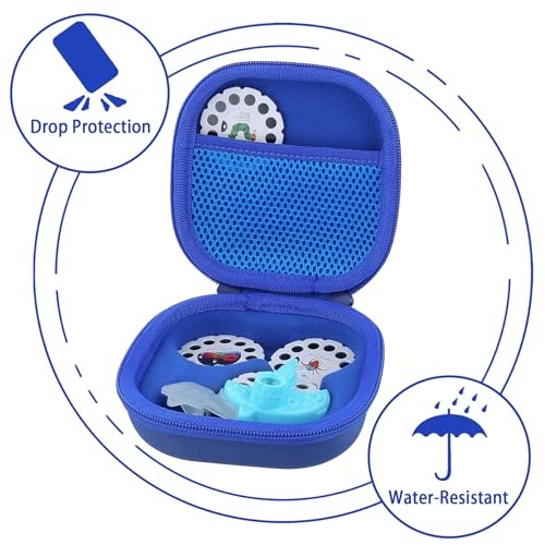 Hard Carrying Case Replacement for Moonlite Mini Projector Gift Pack Deep Blue