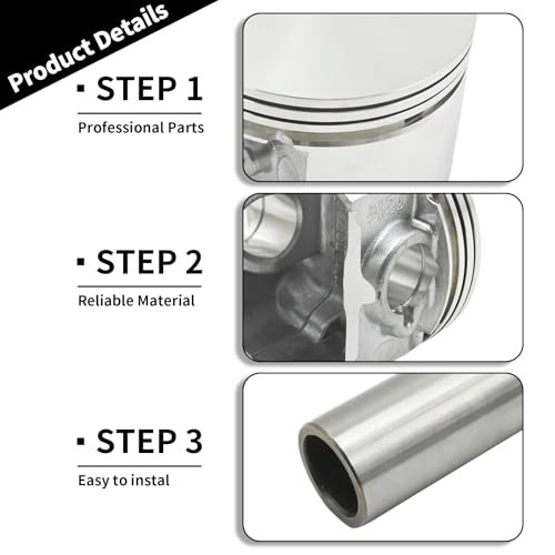 70mm Piston .550, Flat Top Piston Kit, Flat Top Race Kit Replacement for