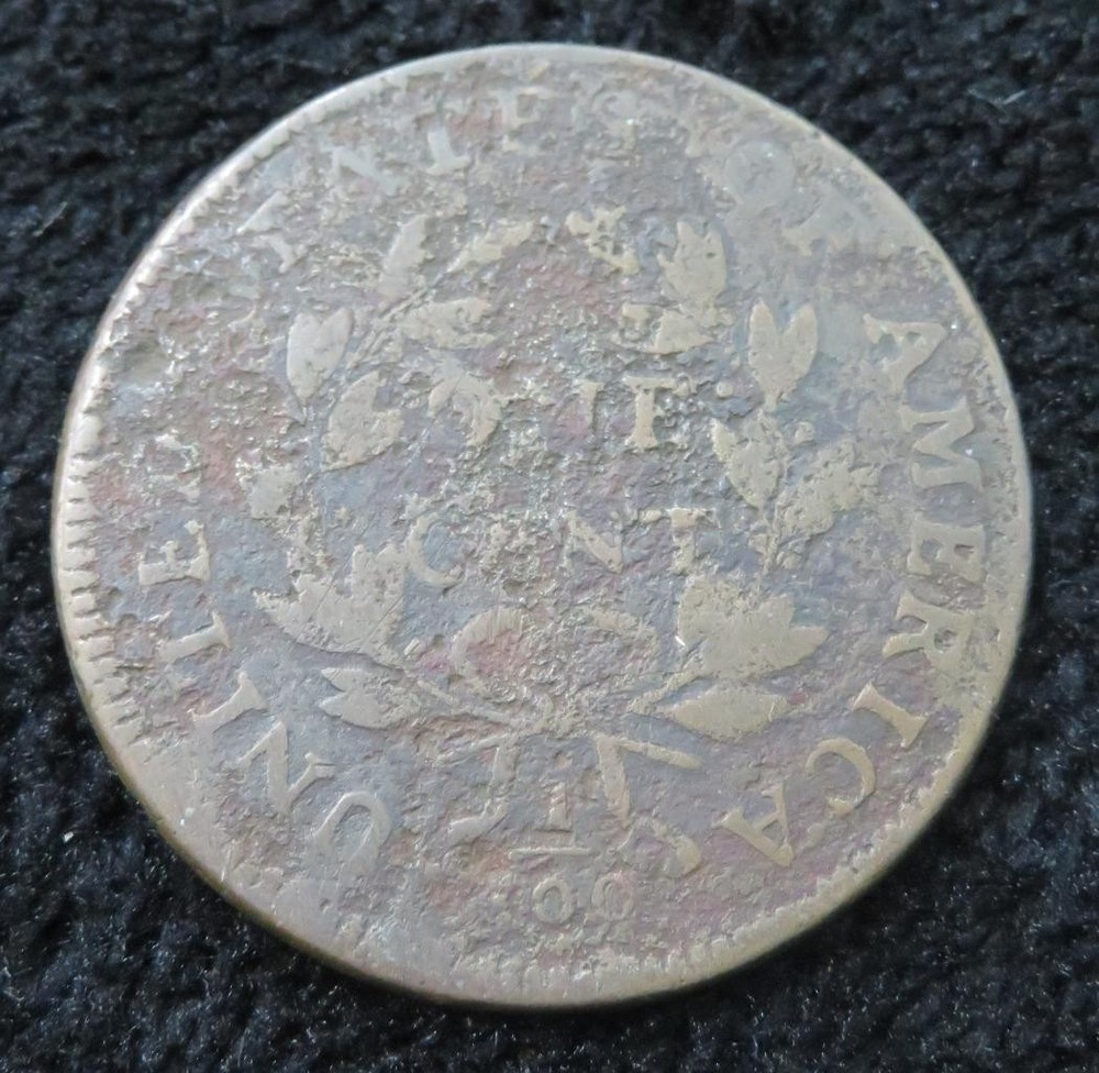 1798 Draped Bust Large Cent * Clear Date * Great Type Coin * 5019