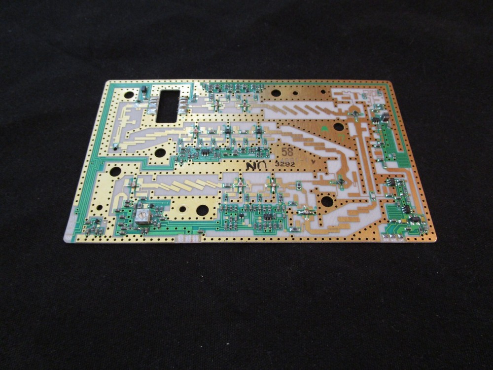 Sample Microwave Stripline Filter PCB Educational UHF GHz Microstrip Bandpass