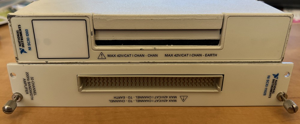 National Instruments SCXI-1102B Or C & 1303 Terminal Block