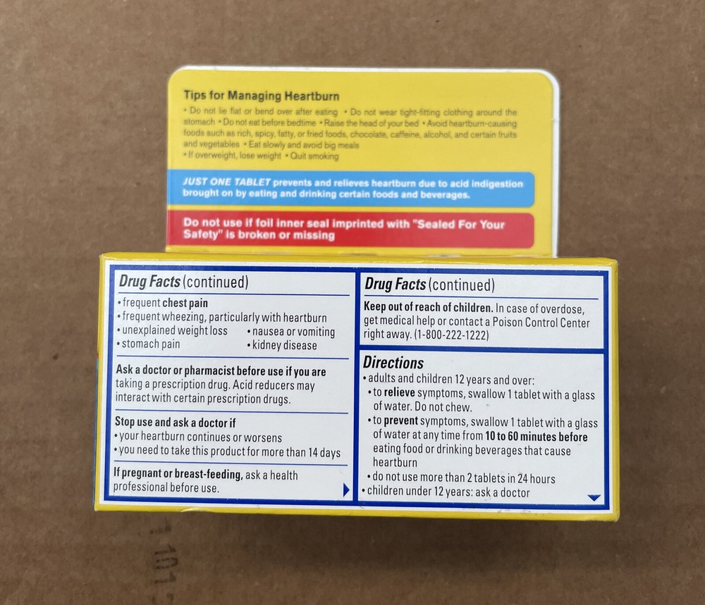 PEPCID AC Digestive Treatment Tablet - 75 Count