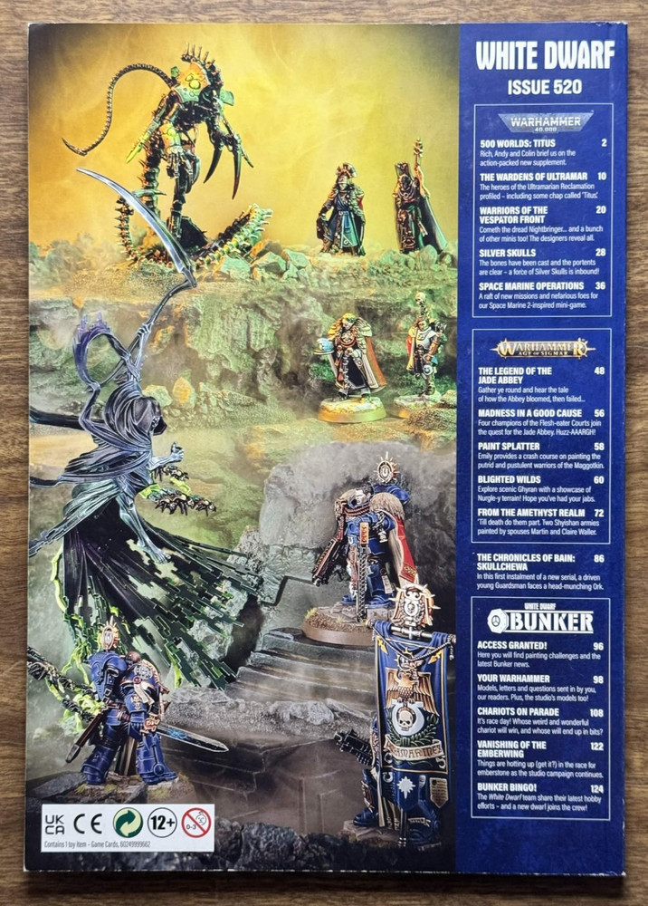 Warhammer White Dwarf Issue 520 January 2026