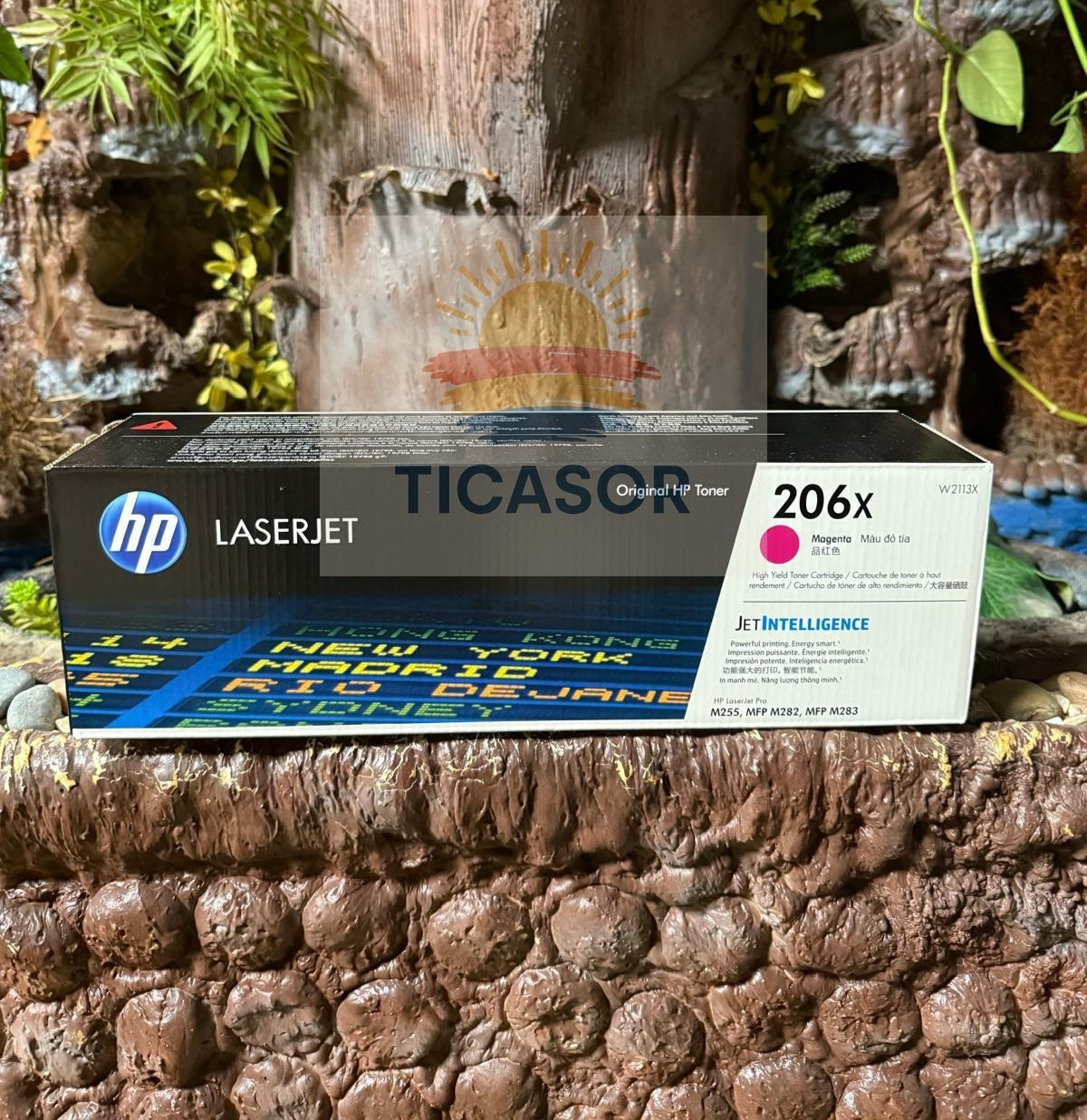 HP 206X Toner Cartridge Color 3 -Set Cyan Yellow Magenta W2111x W2112x W2113x
