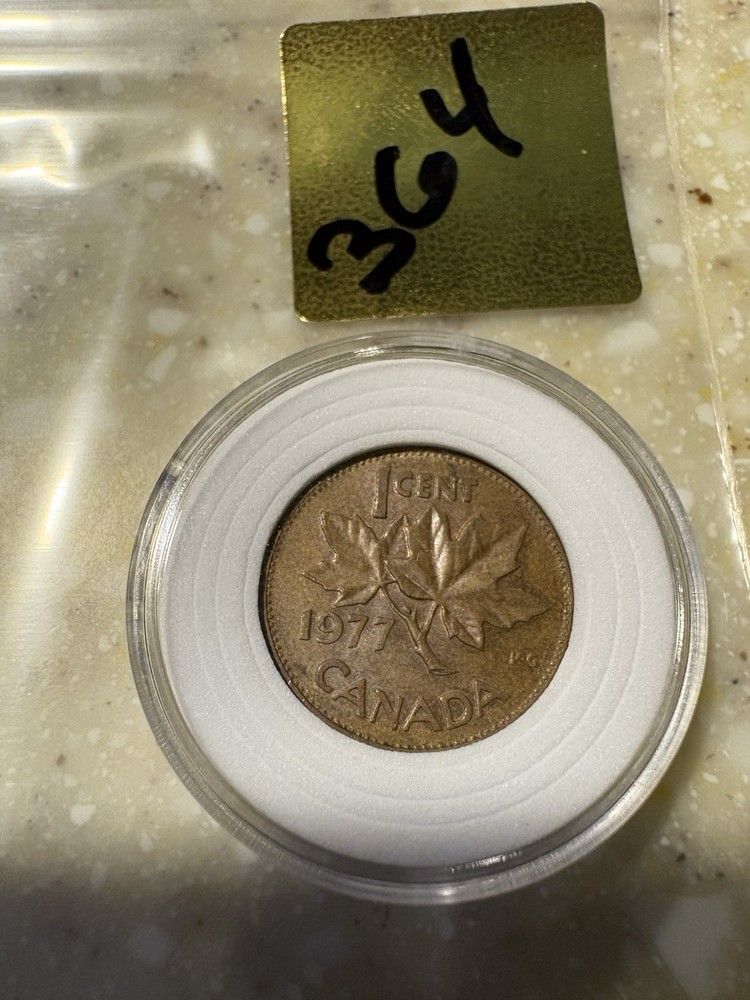 1977 Canada 1 Cent: CIRCULATED