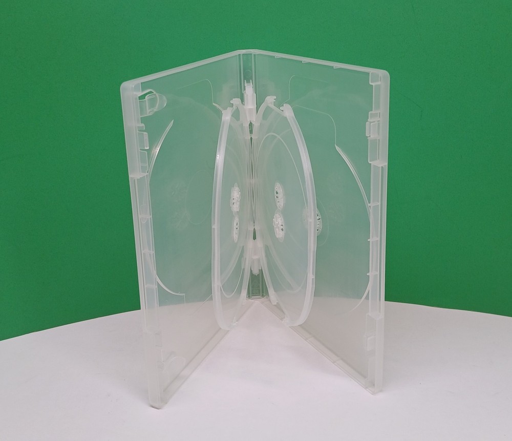 One Transparent 5 Disc DVD ,  Replacement Case