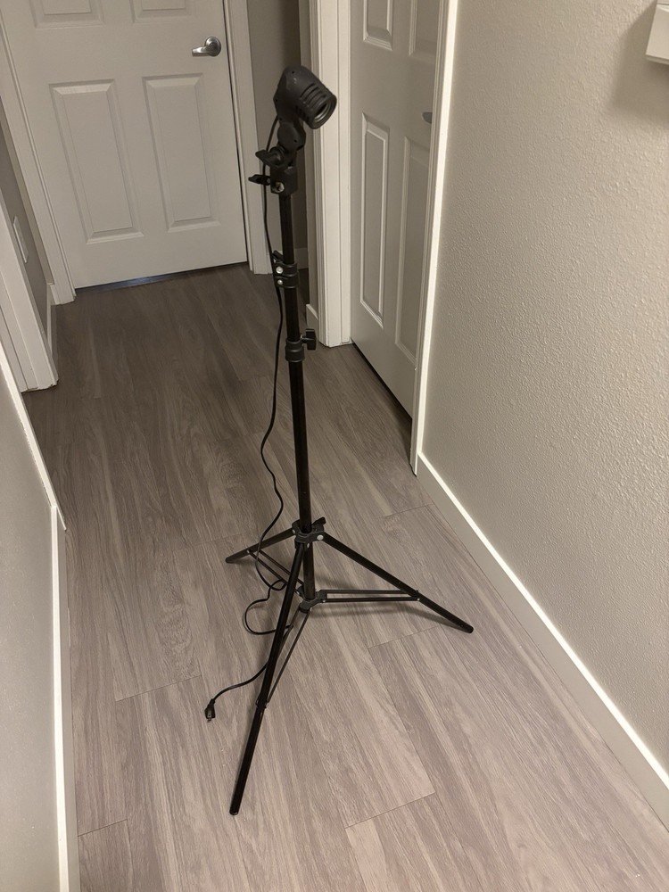 Black Studio Light Stand