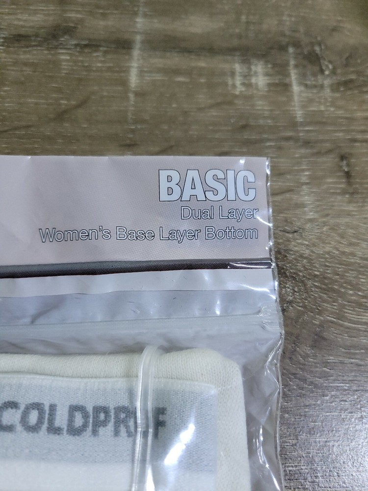 COLDPRUF® Base Layer, Women's Basic Pant – White, 2- Large. Long Underwear