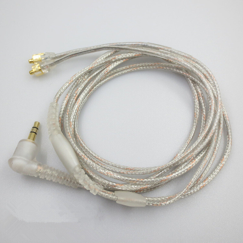 New EAC64CL MMCX Cable For SHURE SE215 SE315 SE425 SE535 SE846 In-Ear Earphone