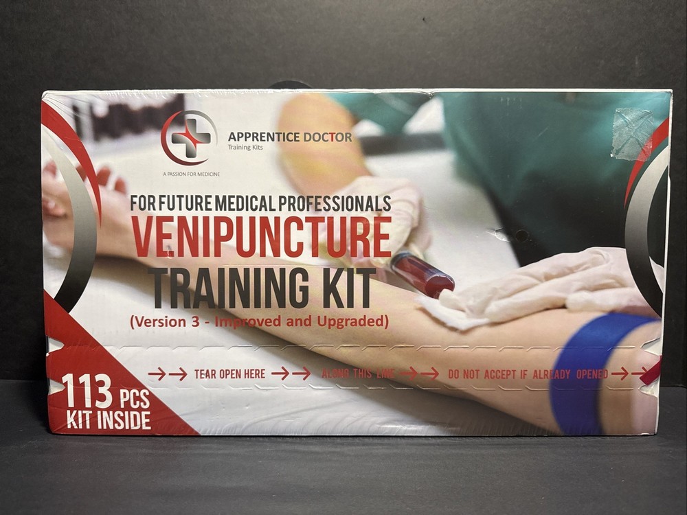 Phlebotomy Practice Kit with Online Training for Nursing Students & Phlebotom...