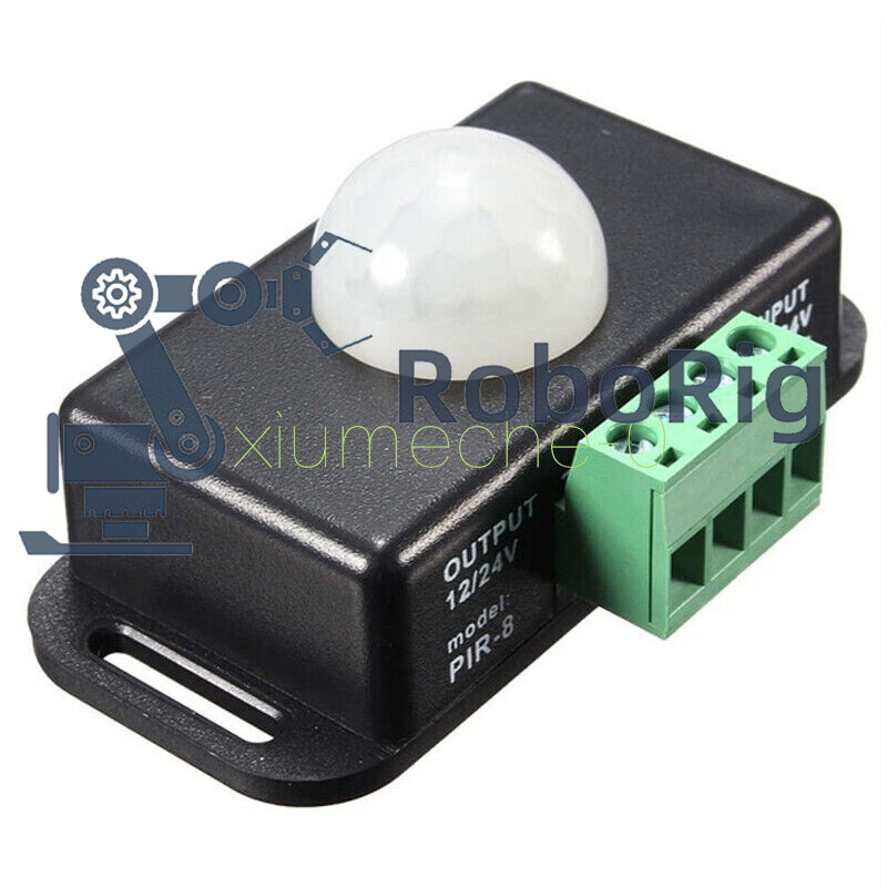Automatic DC 12V-24V 8A Infrared PIR Motion Sensor Switch For LED light Stylish