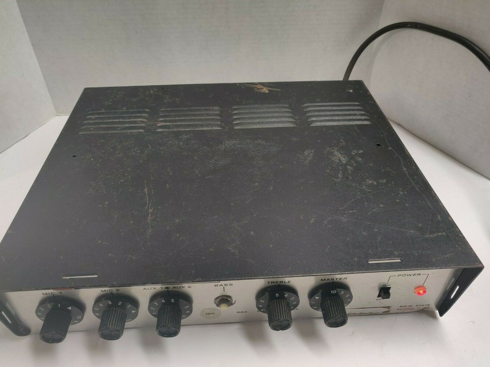 Bogen Challenger Solid State PA System Amplifier Model C-35