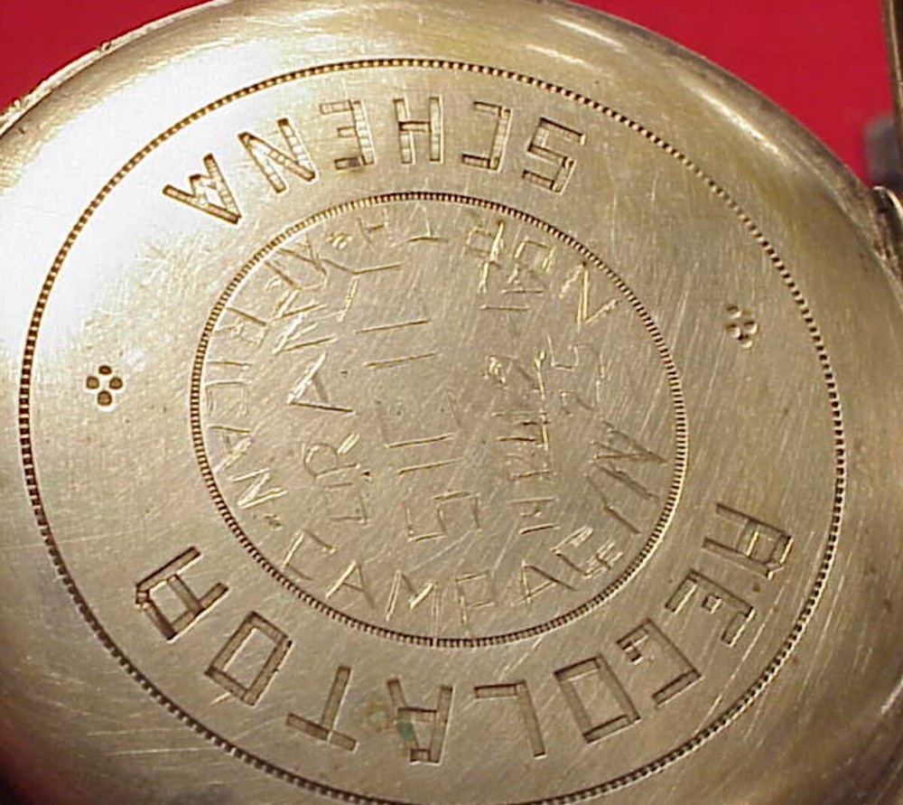 53mm REGOLATOR SCHENA NORTH AFRICA CAMPAIGN ROSKOPF SILVER POCKET WATCH