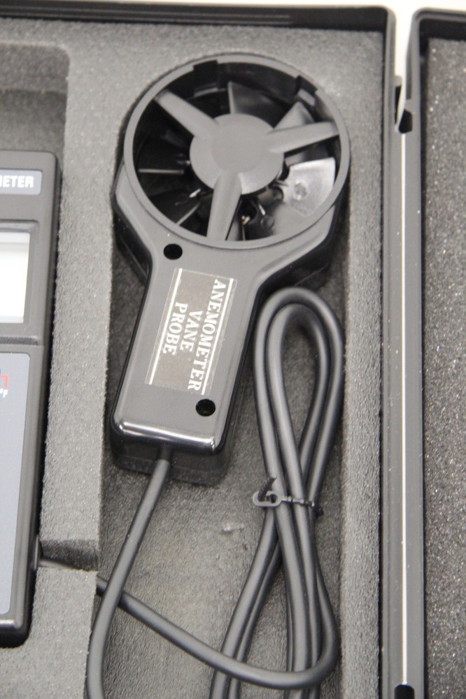 Extech Instruments Model 451112 FieldMaster Thermo-Anemometer With Vane Probe