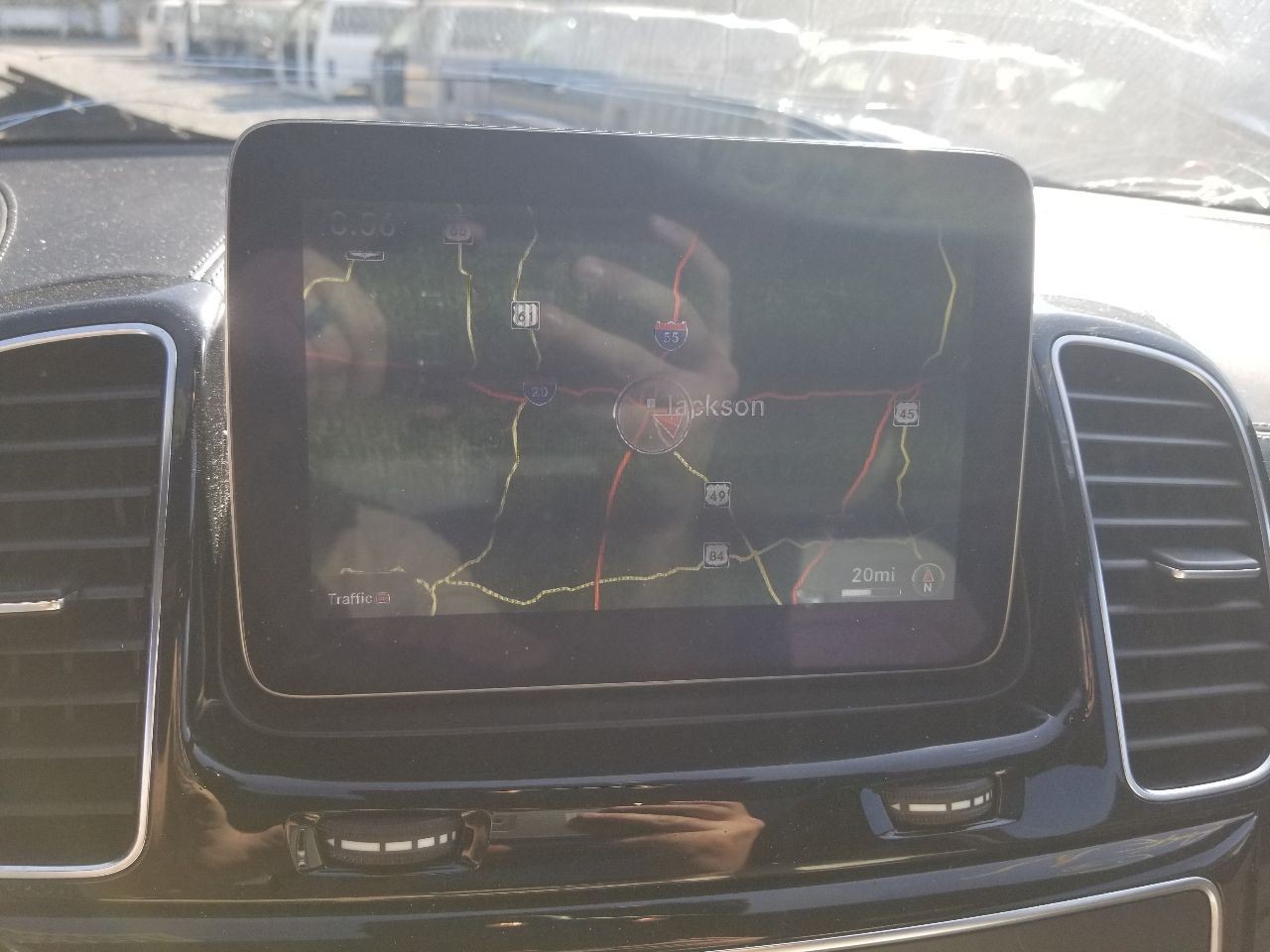 17 2017 MERCEDES GLE43 AMG 166 TYPE INFORMATION DISPLAY SCREEN 1669001420