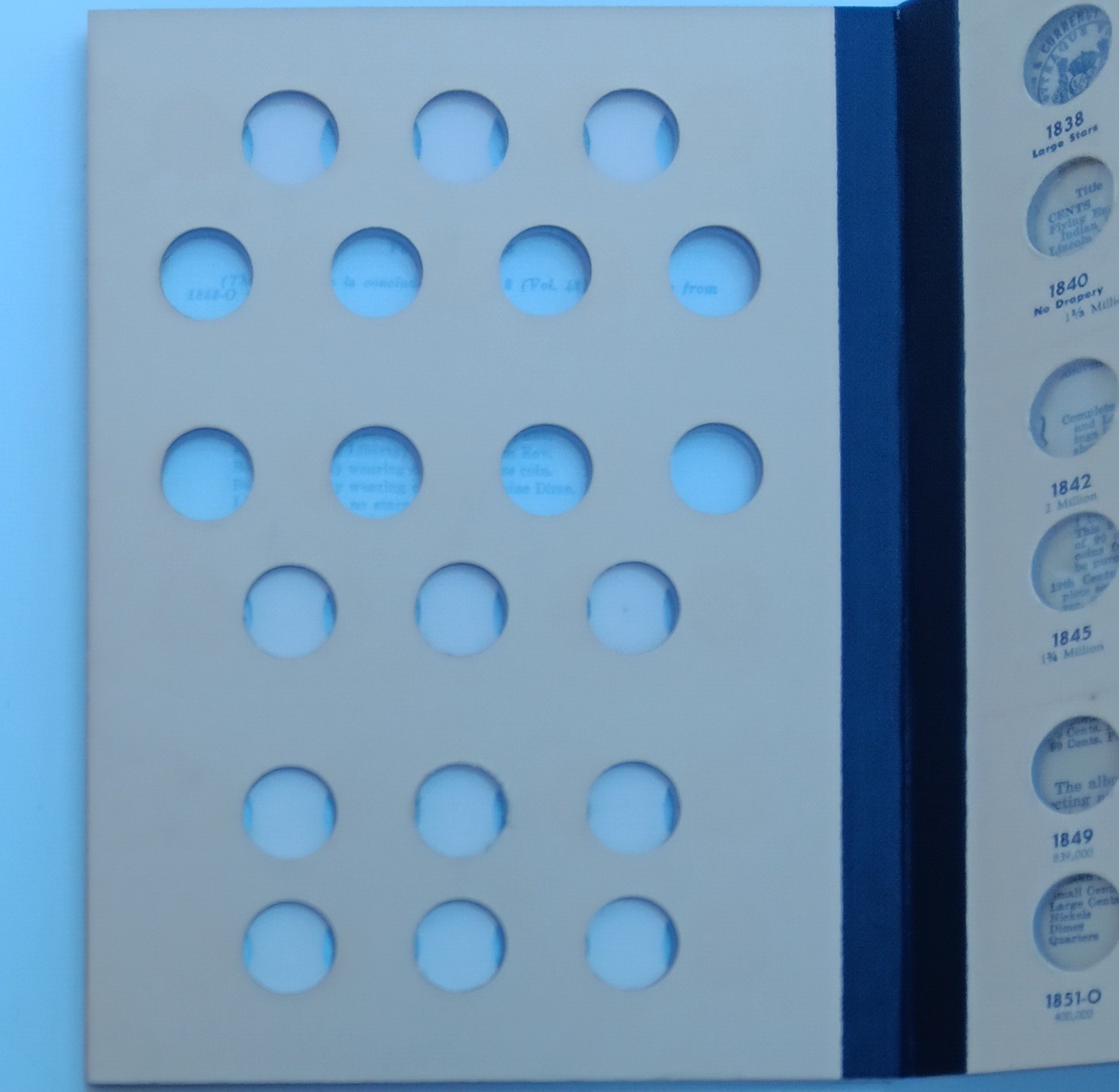 Library Of Coins 1796-1853 Early Draped Capped Seated Dimes Vol. 41 Part 1 Album