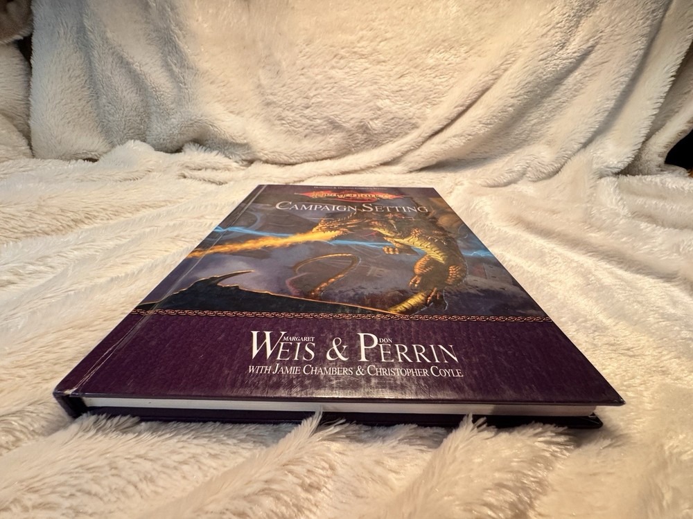Dragonlance Campaign Setting Rulebook D&D RPG 2003 WOTC Book