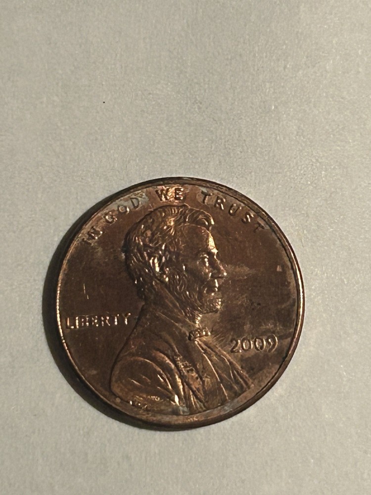2009 lincoln penny No Mint