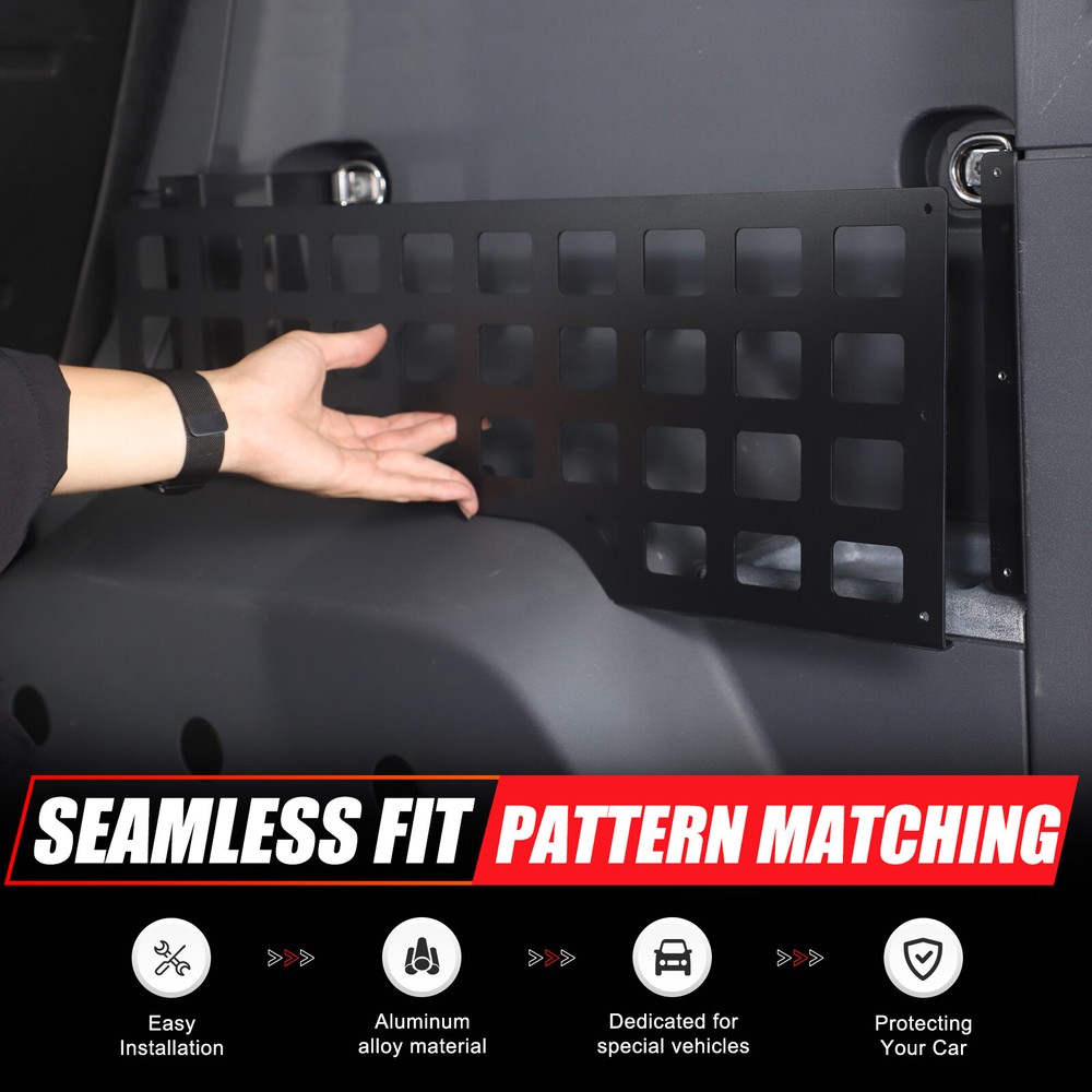 Storage Panel Rear Trunk Right Side Rack Storage For INEOS Grenadier 2020+