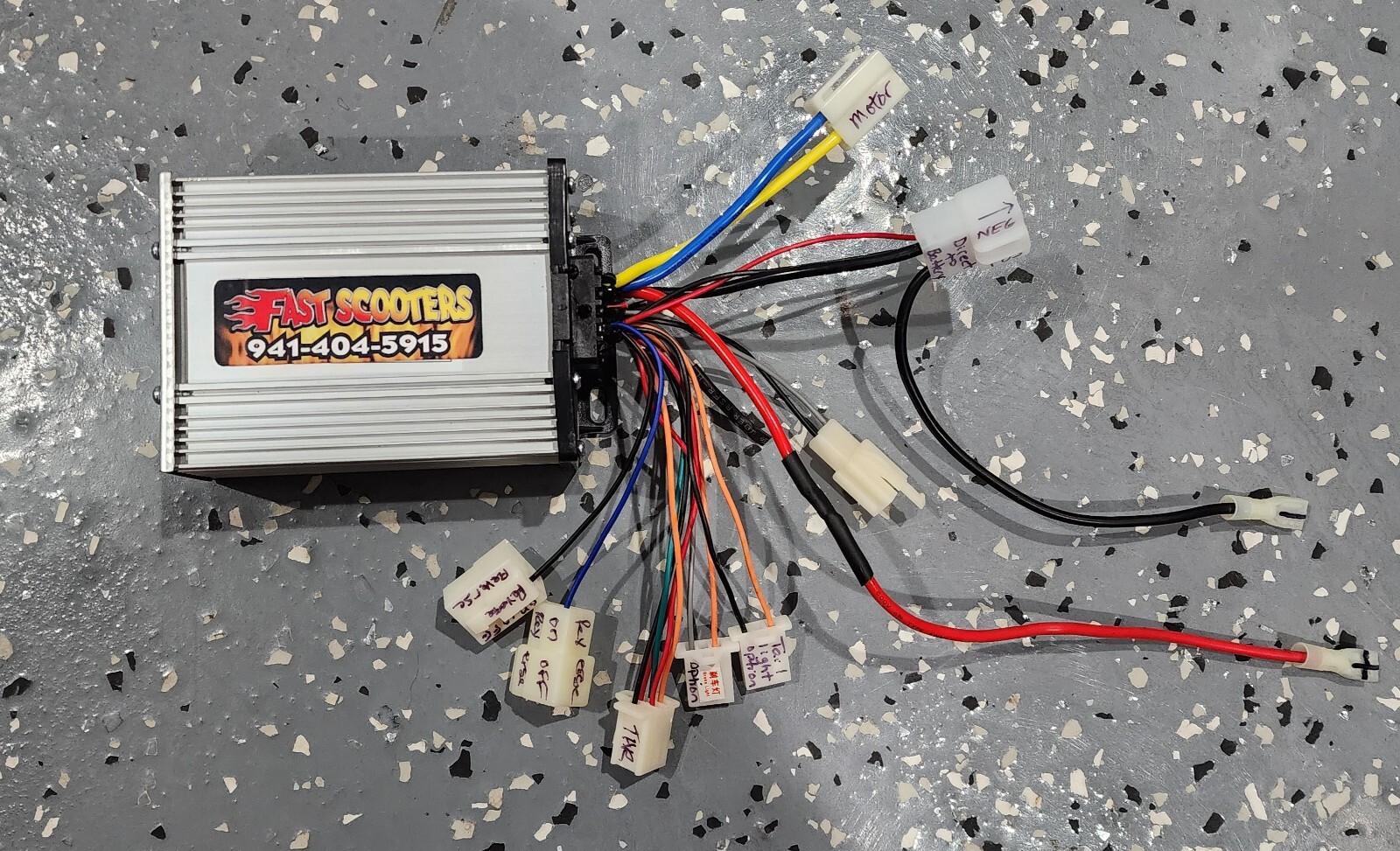 Reverse Option Upgrade 36volt - only for Dirt Quad 24v to 36v Kit OR "36v" DQ500
