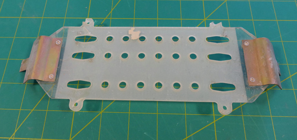 Seeburg 3WA Wallbox Button Lighting Plate Assembly #1