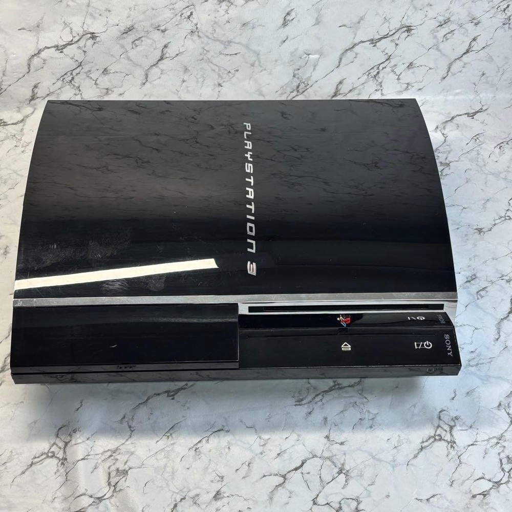 Sony PS3 CECHA00 60GB Backwards Compatible PS1 PS3 Tested PS2 Untested Console