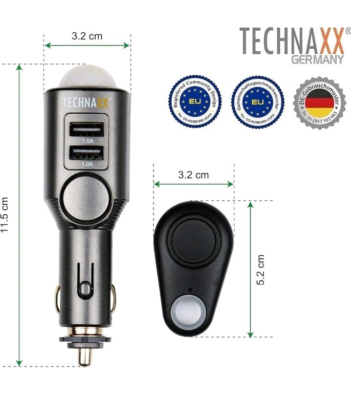 car Alarm with Charging Function TX