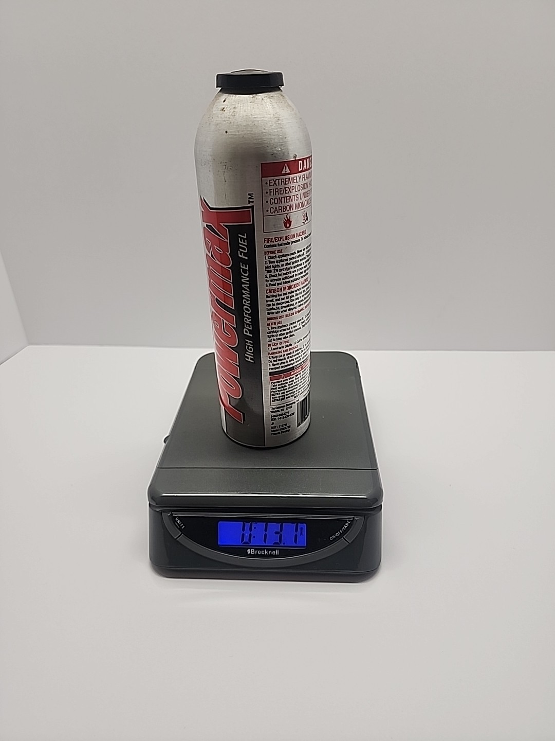 Vintage Coleman Powermax High Performance Fuel 300g Canister Camping Stove