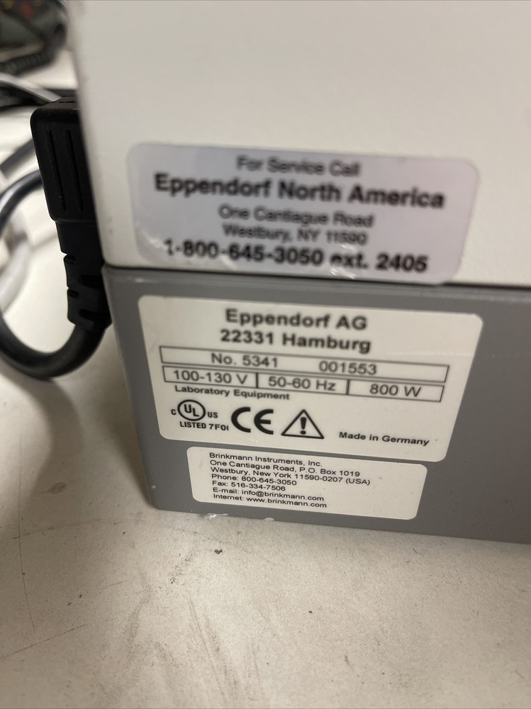 Eppendorf Mastercycler AG 22331 Hamburg 800W epgradient