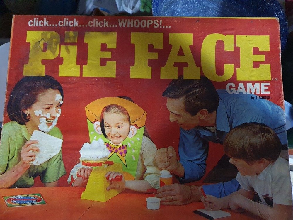 Hasbro Pie Face 1968 Vintage