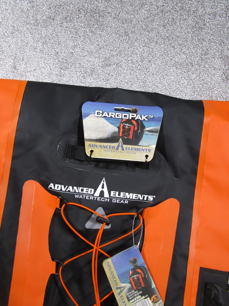 Advanced Elements Cargopack Waterproof Backpack Canoeing 32 Liters New