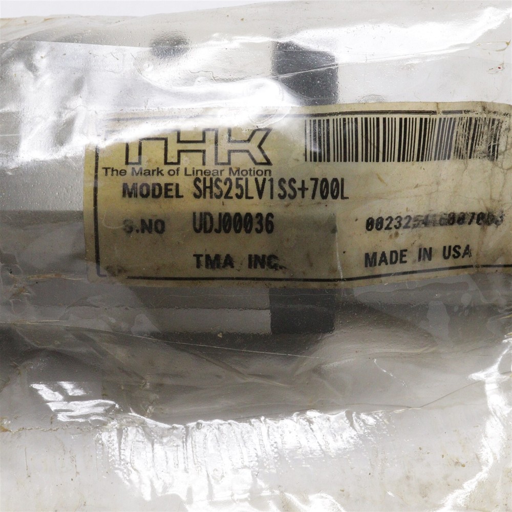 THK LINEAR GUIDE BLOCK/RAIL SHS25LV1SS+700L